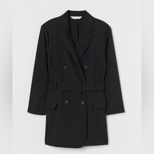 H&M double breasted blazer romper